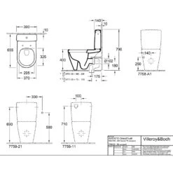 Villeroy & Boch Avento Tiefspülklosett Für Kombination Spülrandlos Bodenstehend 15 Villeroy & Boch Avento Tiefspülklosett Für Kombination Spülrandlos Bodenstehend -Badmöbel Verkäufe hersteller villeroy boch avento wc tiefspuelklosett 1868497