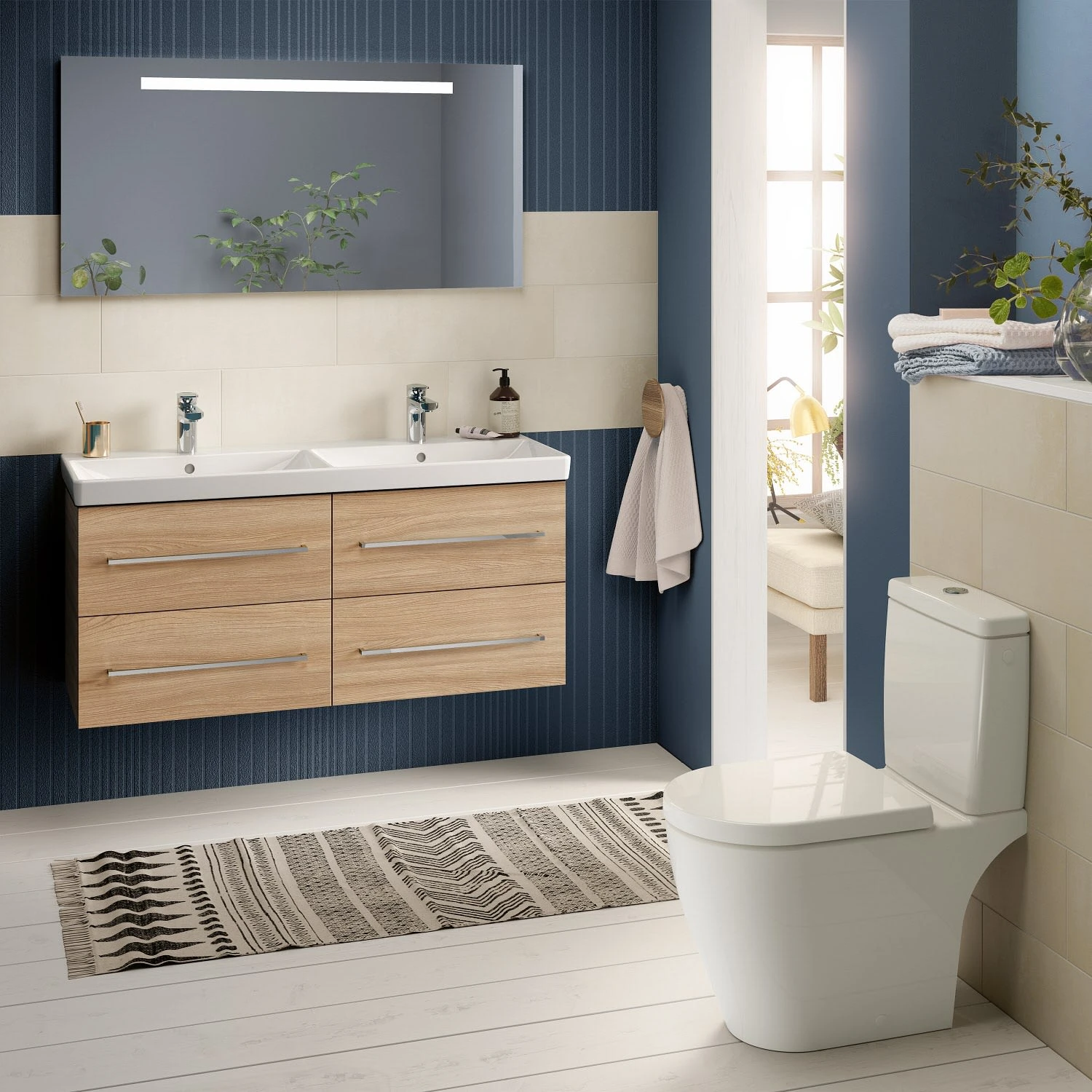 Villeroy & Boch Avento Tiefspülklosett Für Kombination Spülrandlos Bodenstehend 3 Villeroy & Boch Avento Tiefspülklosett Für Kombination Spülrandlos Bodenstehend – Bild 3