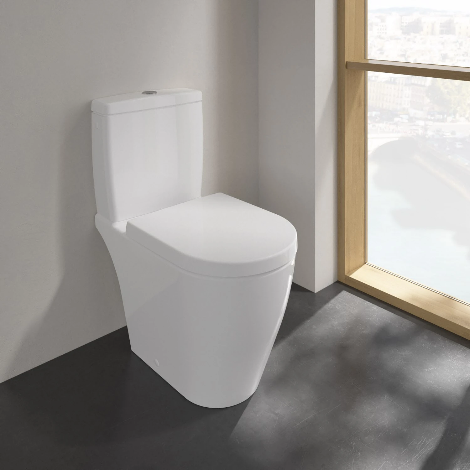 Villeroy & Boch Avento Tiefspülklosett Für Kombination Spülrandlos Bodenstehend 5 Villeroy & Boch Avento Tiefspülklosett Für Kombination Spülrandlos Bodenstehend – Bild 5