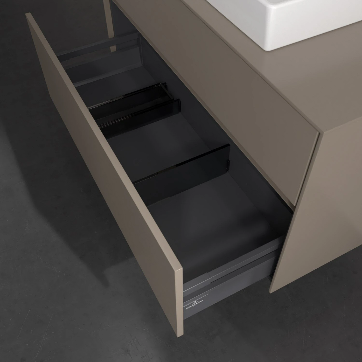 Villeroy & Boch Collaro Waschtischunterschrank 100 X 54,8 Cm Mit 2 Auszügen, Für WT Mittig 6 Villeroy & Boch Collaro Waschtischunterschrank 100 X 54,8 Cm Mit 2 Auszügen, Für WT Mittig – Bild 6