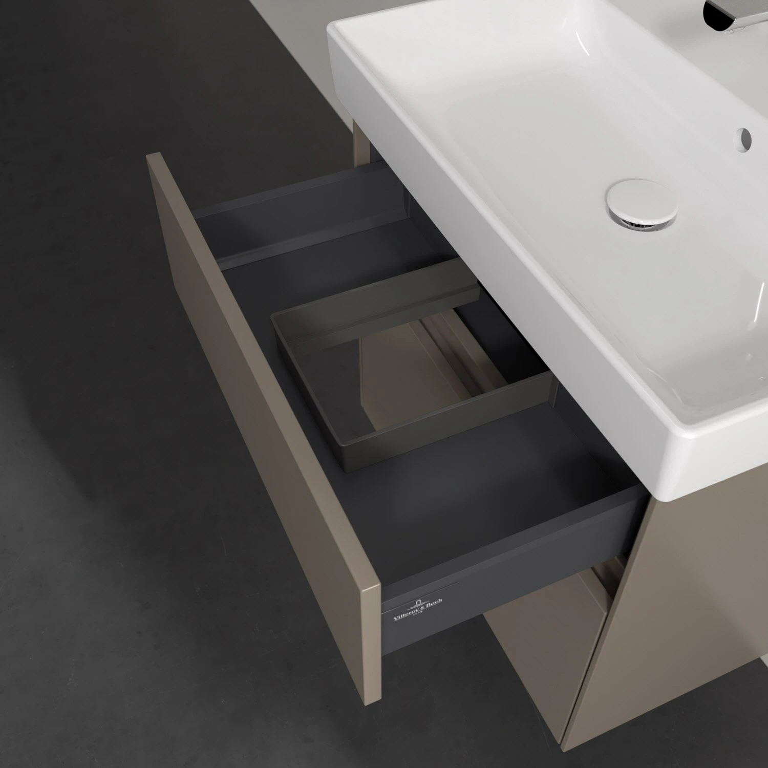 Villeroy & Boch Collaro Waschtischunterschrank 60,4 X 54,6 Cm Mit 2 Auszügen 7 Villeroy & Boch Collaro Waschtischunterschrank 60,4 X 54,6 Cm Mit 2 Auszügen – Bild 7