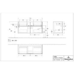 Villeroy & Boch Collaro Waschtischunterschrank 115,4 X 54,6 Cm Mit 4 Auszügen -Badmöbel Verkäufe hersteller villeroy boch collaro badmoebel waschtischunterschraenke 8548495