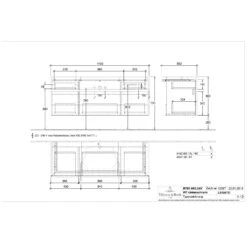 Villeroy & Boch Legato Waschtischunterschrank 140 X 55 Cm Mit 5 Auszügen Und LED Beleuchtung 9 Villeroy & Boch Legato Waschtischunterschrank 140 X 55 Cm Mit 5 Auszügen Und LED Beleuchtung -Badmöbel Verkäufe hersteller villeroy boch legato badmoebel waschtischunterschraenke 10477034