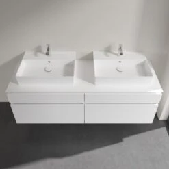 Villeroy & Boch Legato Waschtischunterschrank 160 Cm Mit LED-Beleuchtung, 4 Auszügen, Für 2 Waschtische -Badmöbel Verkäufe hersteller villeroy boch legato badmoebel waschtischunterschraenke 4650125