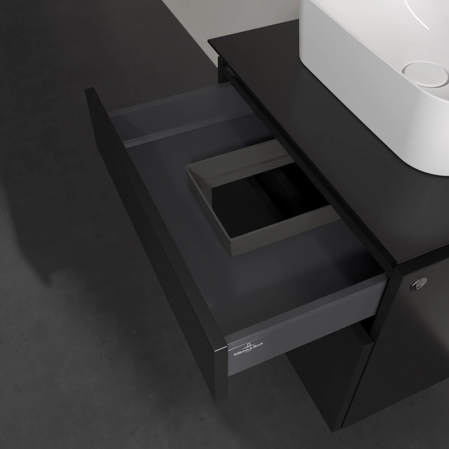 Villeroy & Boch Legato Waschtischunterschrank 60 X 55 Cm Mit 2 Auszügen Und LED Beleuchtung 8 Villeroy & Boch Legato Waschtischunterschrank 60 X 55 Cm Mit 2 Auszügen Und LED Beleuchtung – Bild 8