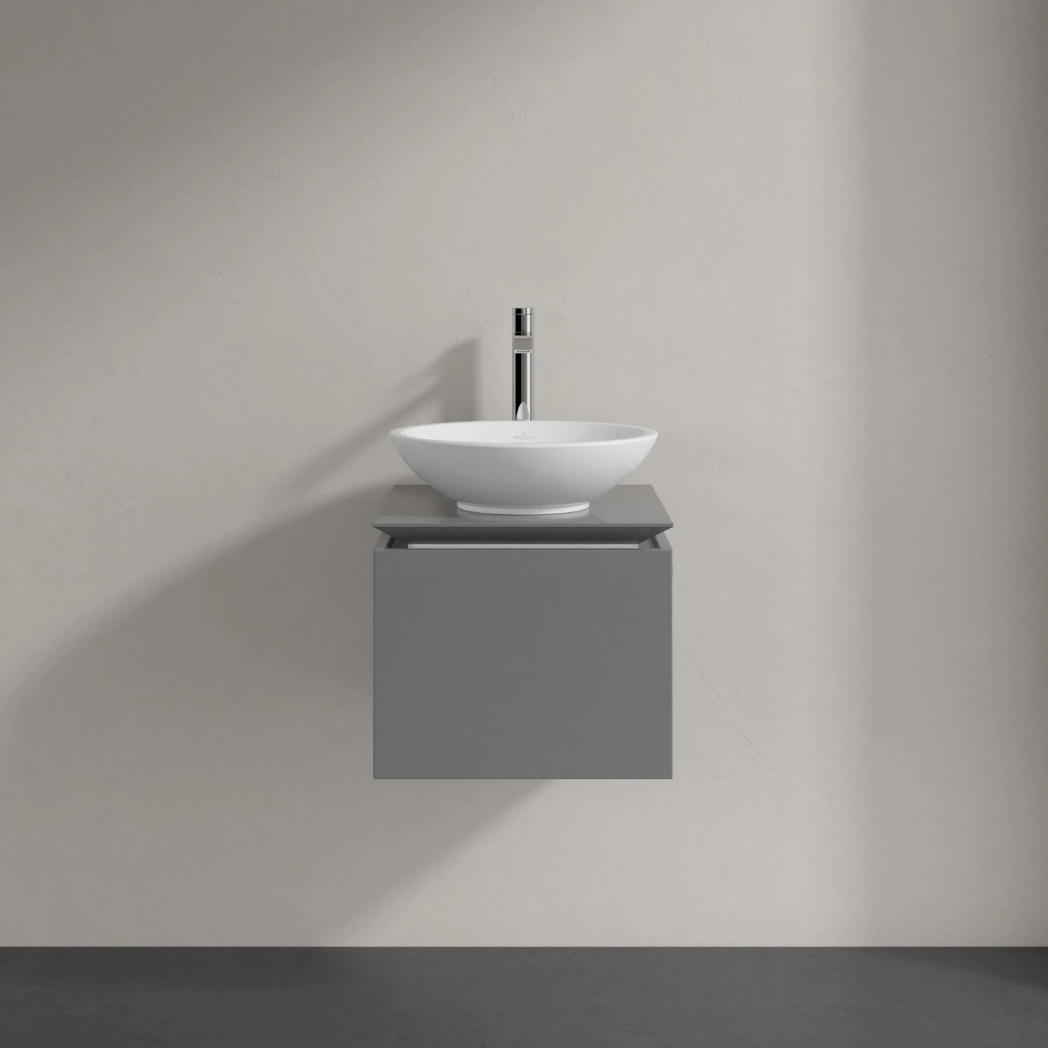 Villeroy & Boch Legato Waschtischunterschrank 45 Cm Mit 1 Auszug Und LED-Beleuchtung 2 Villeroy & Boch Legato Waschtischunterschrank 45 Cm Mit 1 Auszug Und LED-Beleuchtung – Bild 2