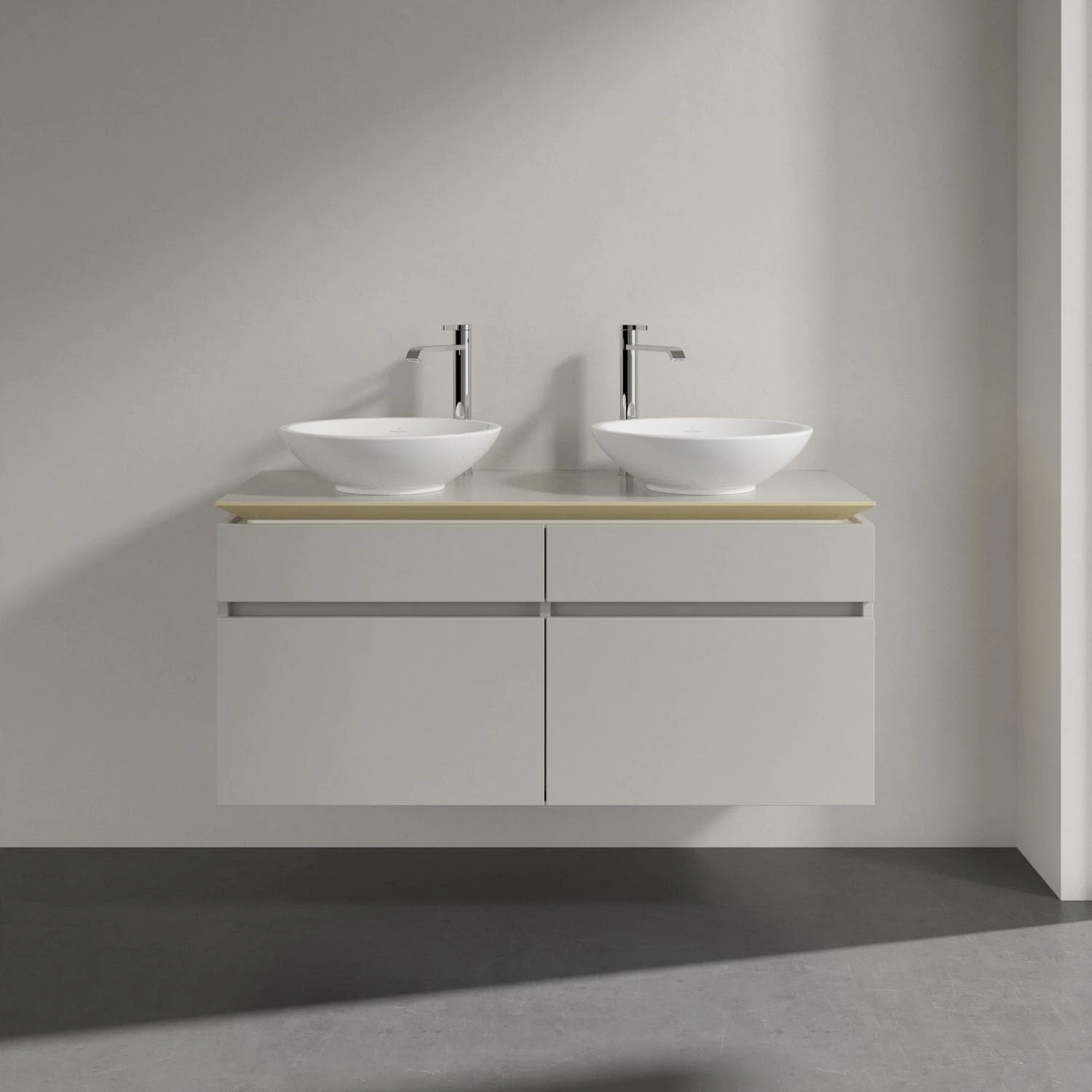 Villeroy & Boch Legato Waschtischunterschrank 120 Cm Mit 4 Auszügen Und LED-Beleuchtung 2 Villeroy & Boch Legato Waschtischunterschrank 120 Cm Mit 4 Auszügen Und LED-Beleuchtung – Bild 2