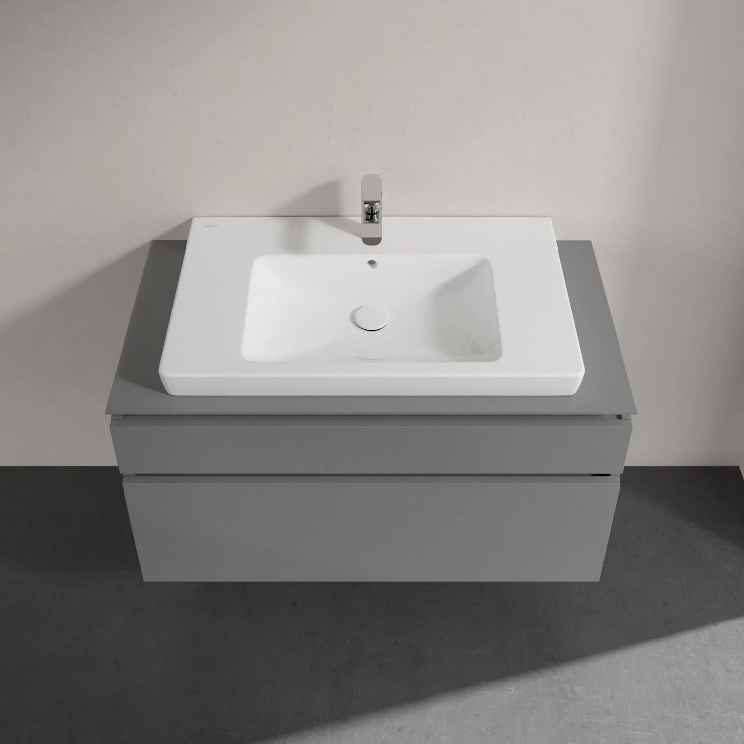 Villeroy & Boch Legato Waschtischunterschrank 100 Cm Mit 2 Auszügen Und LED-Beleuchtung 3 Villeroy & Boch Legato Waschtischunterschrank 100 Cm Mit 2 Auszügen Und LED-Beleuchtung – Bild 3