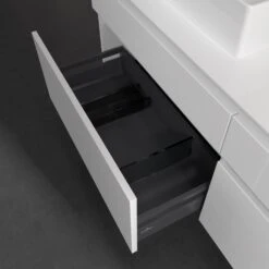 Villeroy & Boch Legato Waschtischunterschrank 160 Cm Mit LED-Beleuchtung, 4 Auszügen, Für 2 Waschtische -Badmöbel Verkäufe hersteller villeroy boch legato badmoebel waschtischunterschraenke 9321851