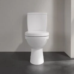 Villeroy & Boch O.novo Stand-Tiefspülklosett Compact Für Kombination, Spülrandlos -Badmöbel Verkäufe hersteller villeroy boch novo wc stand 6212482