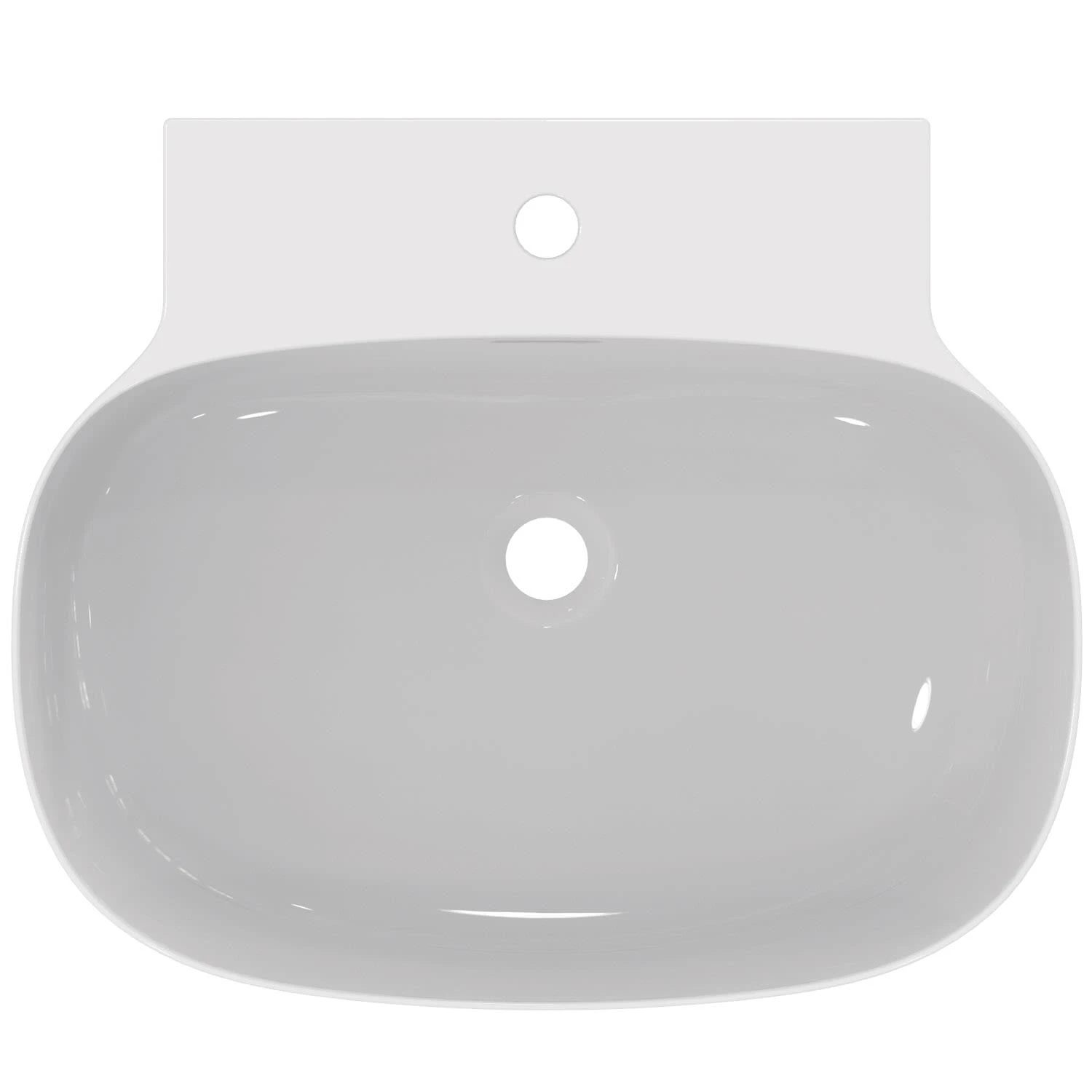 Ideal Standard Linda-X Waschtisch 60 Cm, 1 Hahnloch, Mit Überlauf 2 Ideal Standard Linda-X Waschtisch 60 Cm, 1 Hahnloch, Mit Überlauf – Bild 2