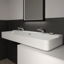 Ideal Standard Conca Waschtisch 120 Cm, 2 Hahnlöcher, Mit Überlauf -Badmöbel Verkäufe ideal standard badkeramik conca waschtische 120 6992457