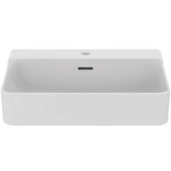 Ideal Standard Conca Waschtisch 60 Cm, 1 Hahnloch, Mit Überlauf, Geschliffen -Badmöbel Verkäufe ideal standard badkeramik conca waschtische 60 6988062