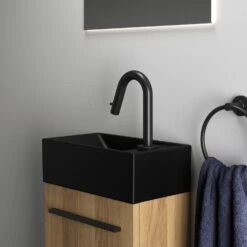 Ideal Standard I.life S Handwaschbecken 45 Cm, 1 Hahnloch, Ohne Überlauf -Badmöbel Verkäufe ideal standard badkeramik life waschtische handwaschbecken 12139517