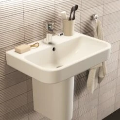 Ideal Standard I.life S Wandsäule Für Waschtische -Badmöbel Verkäufe ideal standard badkeramik life waschtische wandsaeule 11045068