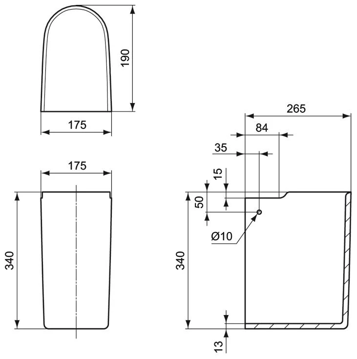 Ideal Standard Connect Wandsäule Für Handwaschbecken 1 Ideal Standard Connect Wandsäule Für Handwaschbecken