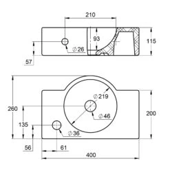 Treos Serie 800 Handwaschbecken 40 X 20 Cm, Mit 1 Hahnloch -Badmöbel Verkäufe kaldewei duschwannen rechteckduschwannen conoflat treos serie 4216750