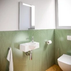 Treos Serie 800 Handwaschbecken 40 X 20 Cm, Mit 1 Hahnloch -Badmöbel Verkäufe kaldewei duschwannen rechteckduschwannen conoflat treos serie 4217167