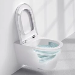 LAUFEN Kartell Spülrandloses Wand-WC, SilentFlush, EasyFit -Badmöbel Verkäufe laufen alle serien kartell wc spuelrandloses 12510169