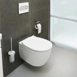 Home 2.0 Wand-WC Set Spülrandlos Inkl. WC-Sitz