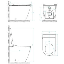 Memphis Dusch-WC Komplettset Basic Inkl. Spülwand, Bodenstehend 10 Memphis Dusch-WC Komplettset Basic Inkl. Spülwand, Bodenstehend -Badmöbel Verkäufe mewatec dusch wcs vorteilsset komplettanlage memphis 6951042