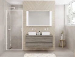 Pianura Stella Badmöbel Set 140,5 Cm Mit LED-Lichtspiegelschrank -Badmöbel Verkäufe pianura stella badmoebel sets 140 5 10233638