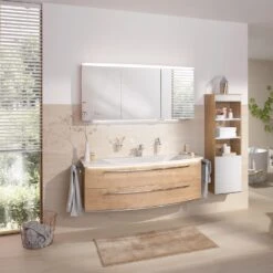 Puris B • Bright Dekorplatte Mit Chromkante 99,4 Cm, Rund -Badmöbel Verkäufe puris b collection bright zubehoer 6009478