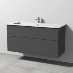 Sanipa 3way Möbelset-1 Inkl. Spiegelschrank "MALTE", 120 Cm, Mit Push To Open