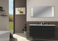 Sanipa 3way Möbelset-1 Inkl. Lichtspiegel "LUCY", 130 Cm, Mit Push To Open -Badmöbel Verkäufe sanipa 3way badmoebel sets moebelset 1 6444994