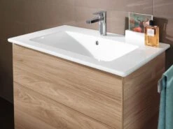 Sanipa 3way Möbelset Inkl. Spiegelschrank "ARND", 80 Cm, Mit Push To Open -Badmöbel Verkäufe sanipa 3way badmoebel sets moebelset inkl 3865316