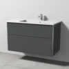 Sanipa 3way Möbelset Inkl. Spiegelschrank "ARND", 100 Cm, Becken Rechts