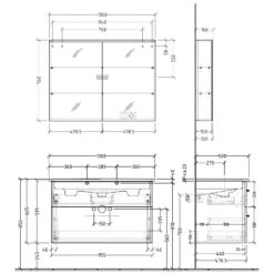 Sanipa 3way Möbelset Inkl. Spiegelschrank "ARND", 100 Cm -Badmöbel Verkäufe sanipa 3way badmoebel sets moebelset inkl 3885440