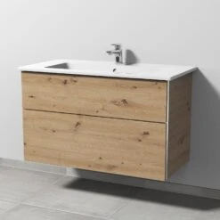 Sanipa 3way Möbelset Inkl. Spiegelschrank "MALTE", 100 Cm