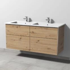 Sanipa 3way Möbelset Inkl. Spiegelschrank "MALTE", 130 Cm