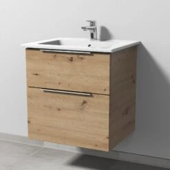 Sanipa 3way Möbelset Inkl. Spiegelschrank "ARND", 60 Cm, Mit Aufsatzgriffen