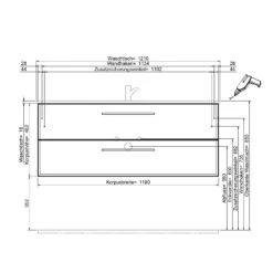 Steinkamp Life 2.0 Badmöbel Set 121 Cm Mit LED-Spiegelschrank -Badmöbel Verkäufe steinkamp badmoebel life 2 moebelsets waschtischkombination 8357887
