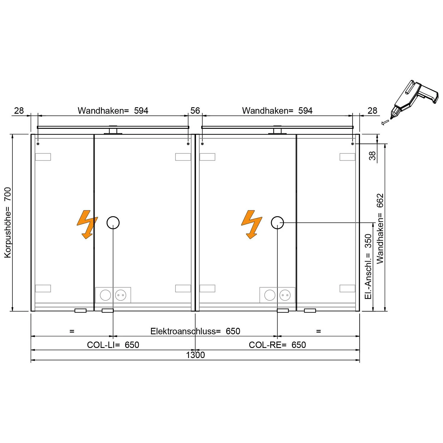 Steinkamp Life 2.0 Badmöbel Set 121 Cm Mit LED-Spiegelschrank, Doppelwaschtisch 8 Steinkamp Life 2.0 Badmöbel Set 121 Cm Mit LED-Spiegelschrank, Doppelwaschtisch – Bild 8