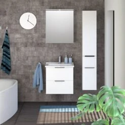 Steinkamp Living 2.0 Badmöbel Set 60 Cm Mit Spiegelschrank -Badmöbel Verkäufe steinkamp badmoebel living 2 moebelsets mit 8379976