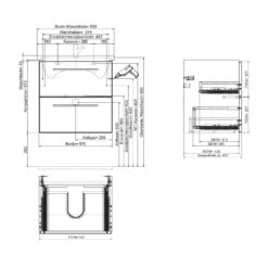 Steinkamp Living 2.0 Badmöbel Set 60 Cm Mit Spiegelschrank -Badmöbel Verkäufe steinkamp badmoebel living 2 moebelsets mit 8379988