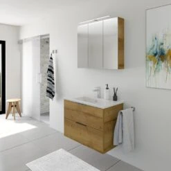 Steinkamp Living 2.0 Badmöbel Set 80 Cm Mit Spiegelschrank -Badmöbel Verkäufe steinkamp badmoebel living 2 moebelsets mit 8380255