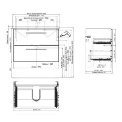 Steinkamp Living 2.0 Badmöbel Set 80 Cm Mit Spiegelschrank -Badmöbel Verkäufe steinkamp badmoebel living 2 moebelsets mit 8380270