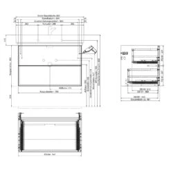 Steinkamp Living 2.0 / GROHE Cube Badmöbel Set 80 Cm Mit Spiegelschrank Inkl. Raumsparsiphon -Badmöbel Verkäufe steinkamp badmoebel living 2 moebelsets mit 8468131