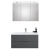 Steinkamp Living 2.0 / GROHE Essence Badmöbel Set 100 Cm Mit Spiegelschrank
