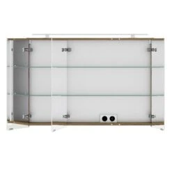 Steinkamp Living 2.0 / GROHE Cube Badmöbel Set 100 Cm Mit Spiegelschrank Inkl. Raumsparsiphon -Badmöbel Verkäufe steinkamp badmoebel living 2 moebelsets mit 8492203