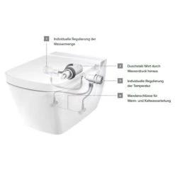 TECE TECEone WC-Keramik Mit Duschfunktion, Kaltwasser 6 TECE TECEone WC-Keramik Mit Duschfunktion, Kaltwasser -Badmöbel Verkäufe tece teceone wc keramik mit duschfunktion 6838409