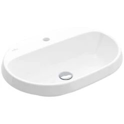 Villeroy & Boch Architectura Einbauwaschbecken 60 X 45 X 17 Cm, Oval, Ohne Überlauf, Ungeschliffen