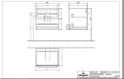 Villeroy & Boch Avento Waschtisch-Kombination 60 Cm Mit 2 Auszügen Und Spiegel More To See One -Badmöbel Verkäufe villeroy boch alle kollektionen avento waschtischkombination 3803996