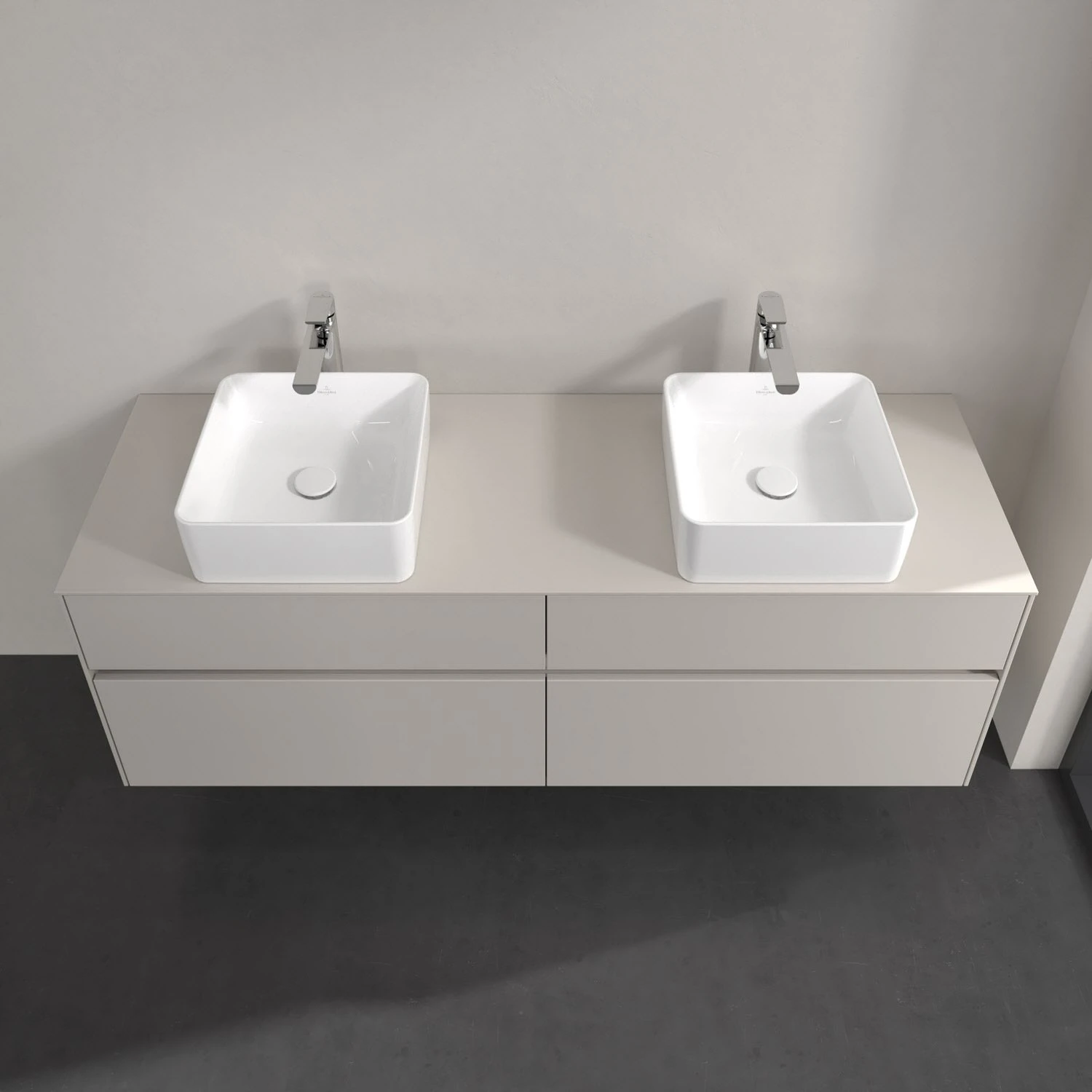 Villeroy & Boch Collaro Waschtischunterschrank 160 X 54,8 Cm Mit 4 Auszügen, Für WT Beidseitig Ohne Auschnitte 3 Villeroy & Boch Collaro Waschtischunterschrank 160 X 54,8 Cm Mit 4 Auszügen, Für WT Beidseitig Ohne Auschnitte – Bild 3