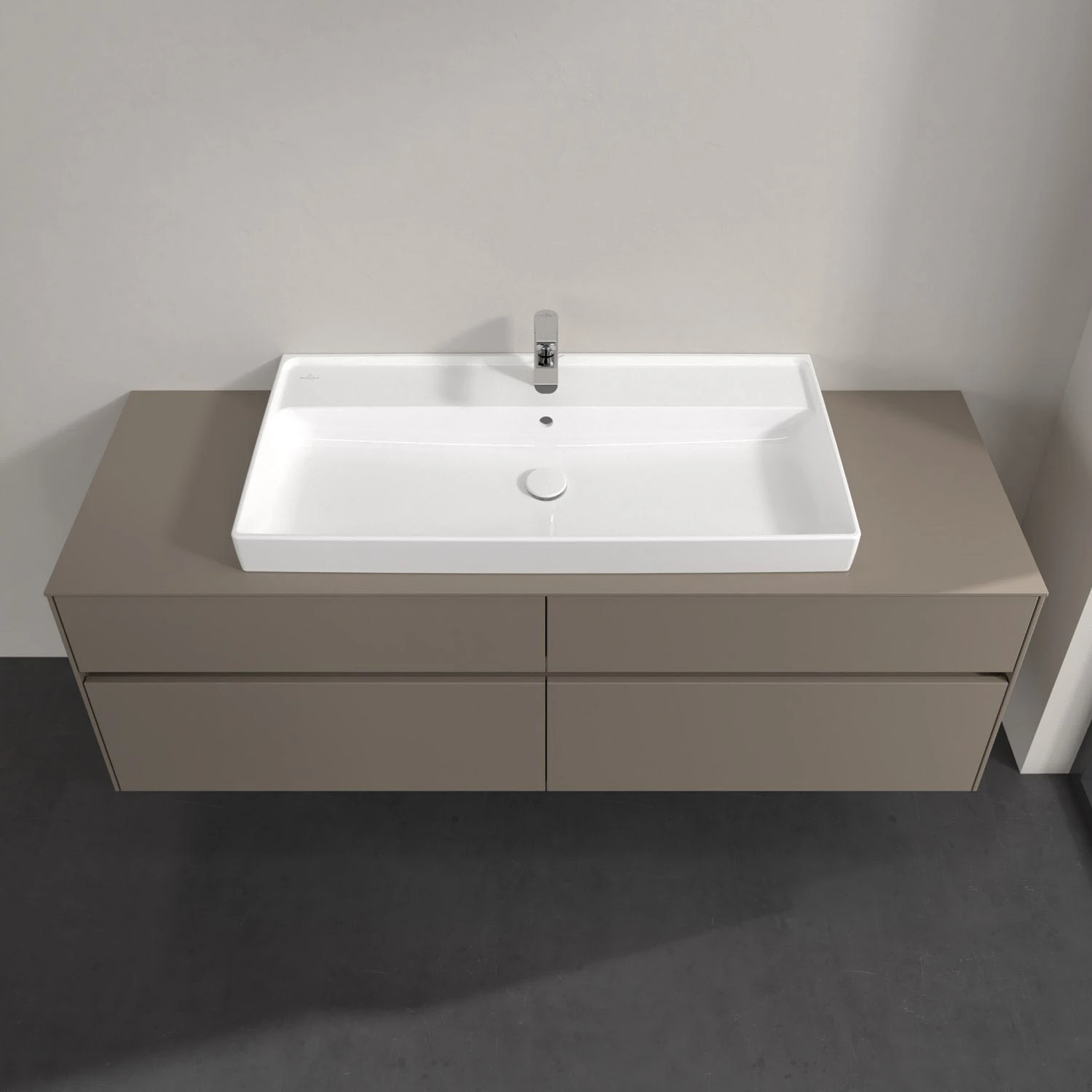 Villeroy & Boch Collaro Waschtischunterschrank 160 X 54,8 Cm Mit 4 Auszügen Und LED Licht, Für WT Mittig 3 Villeroy & Boch Collaro Waschtischunterschrank 160 X 54,8 Cm Mit 4 Auszügen Und LED Licht, Für WT Mittig – Bild 3