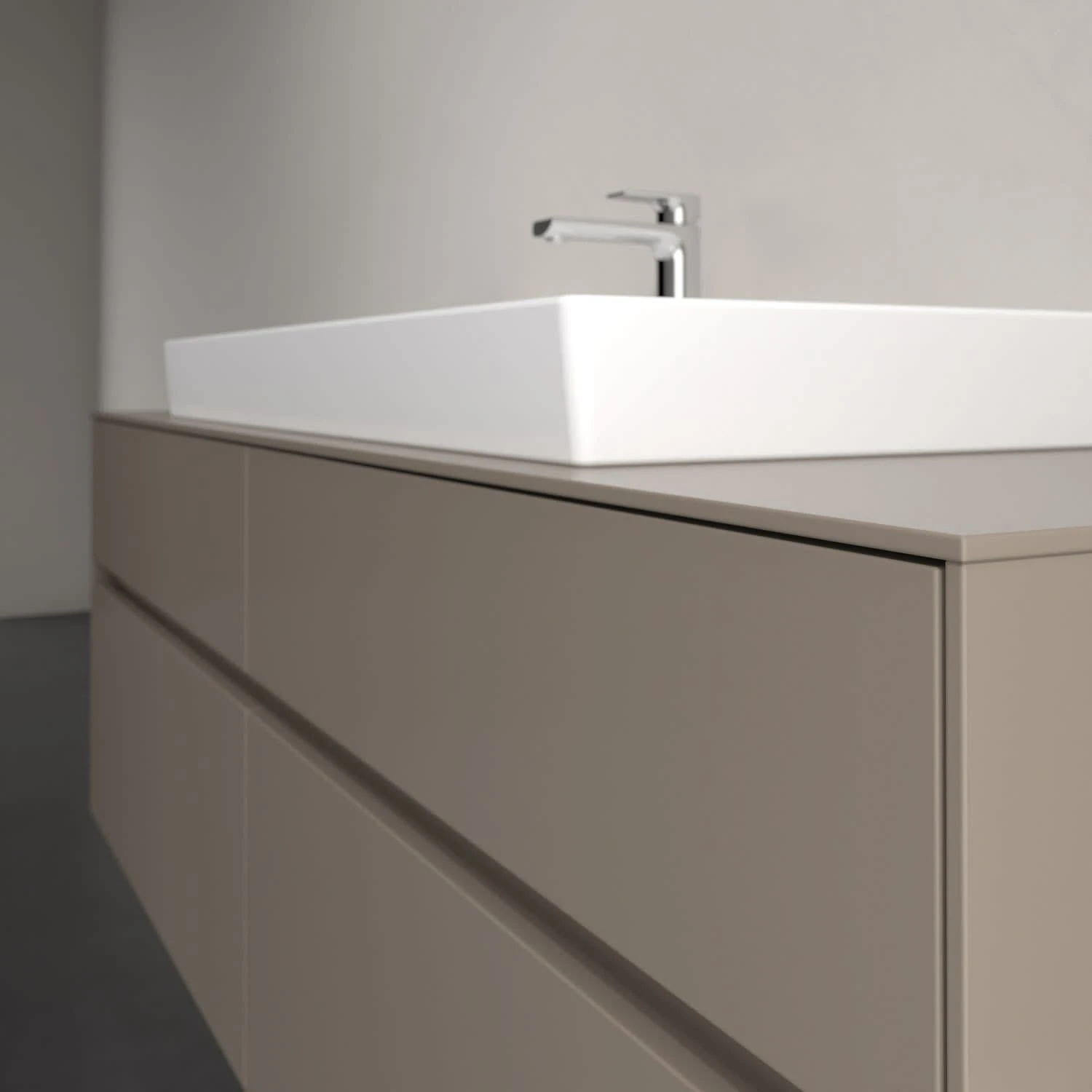 Villeroy & Boch Collaro Waschtischunterschrank 160 X 54,8 Cm Mit 4 Auszügen Und LED Licht, Für WT Mittig 6 Villeroy & Boch Collaro Waschtischunterschrank 160 X 54,8 Cm Mit 4 Auszügen Und LED Licht, Für WT Mittig – Bild 6